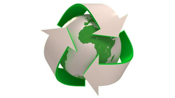 recycle logo 3d