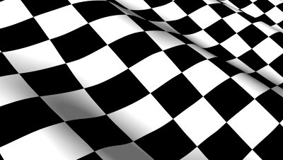 Checkered Racing Flag - Seamless Looping HDTV Stock Footage Video 