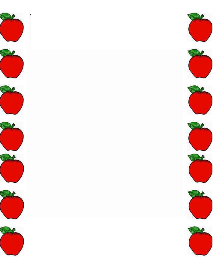 clip art apple borders - photo #7