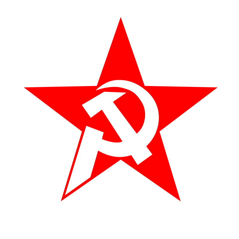 Clipart - Hammer and Sickle in Star