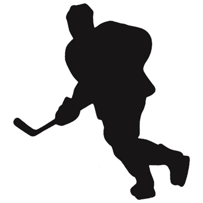 AR Hockey Player Decal