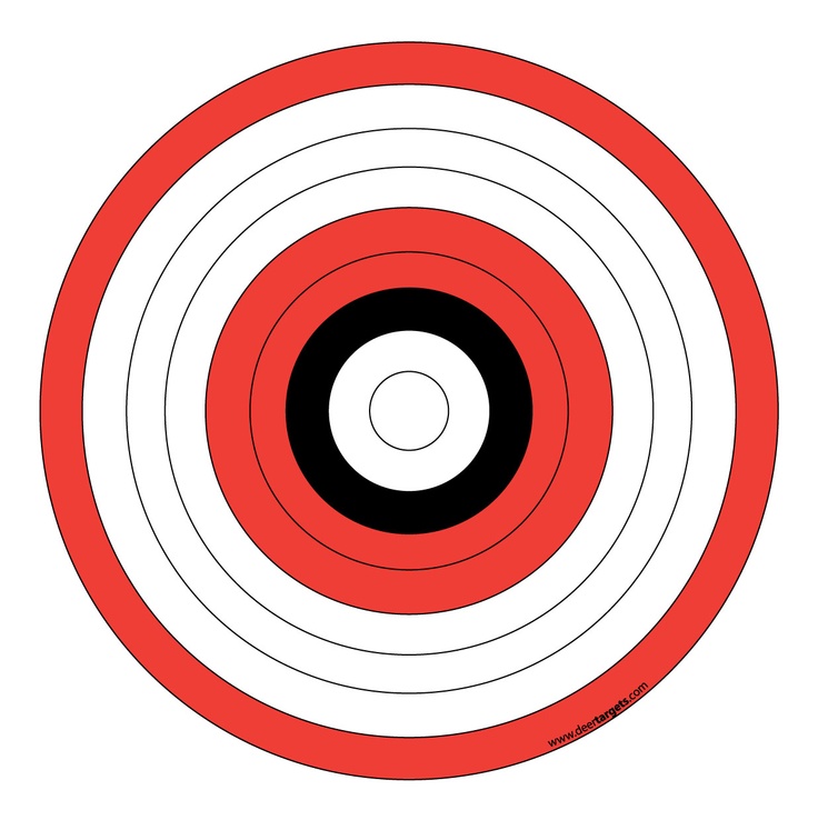 hunting target clipart - photo #17