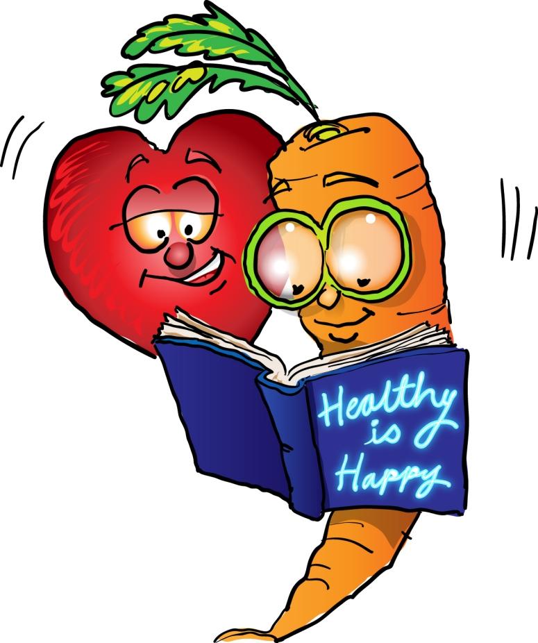 Kids Eating Healthy Clipart