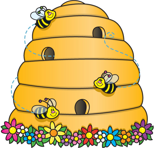Beehive Clipart Black And White | Clipart library - Free Clipart Images