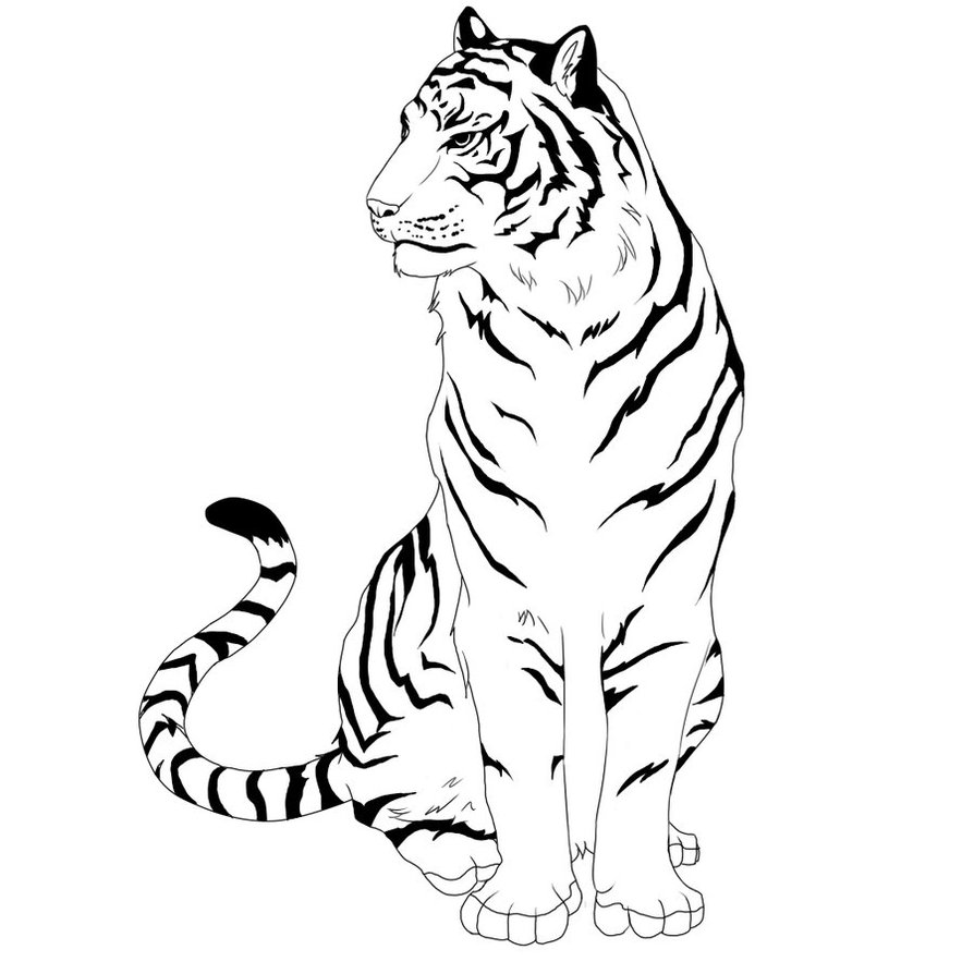 Free Line Art Drawings - Clipart library