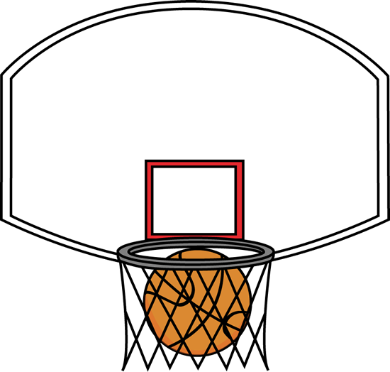 Basketball Backboard and Ball | Clipart library - Free Clipart Images