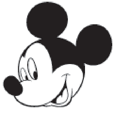 Mickey Head Outline 