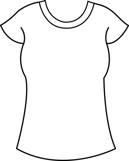 Free Clip Art T Shirt Outline