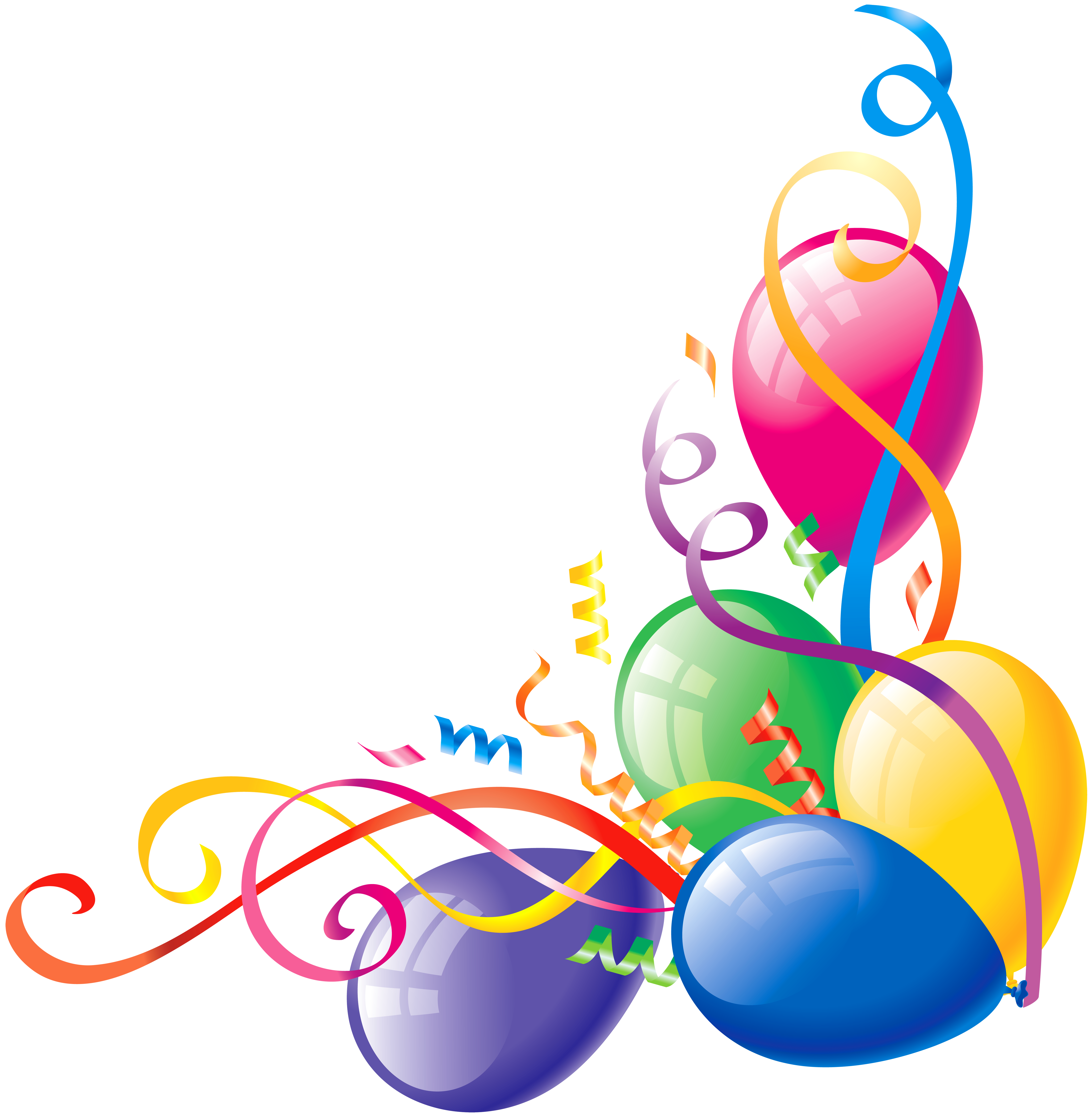 Clipart Birthday Balloons 