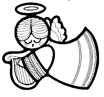 Clip Art Of Angels - Clipart library