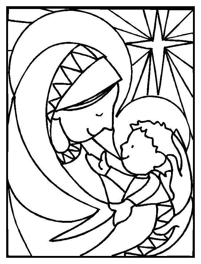 Baby-jesus-coloring-pictures-1 | Free Coloring Page Site