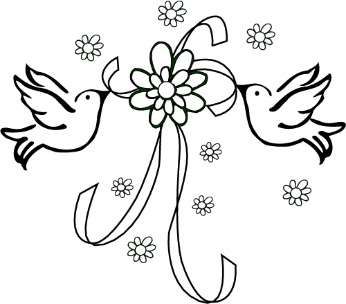 Wedding Dove Clipart | Clipart library - Free Clipart Images