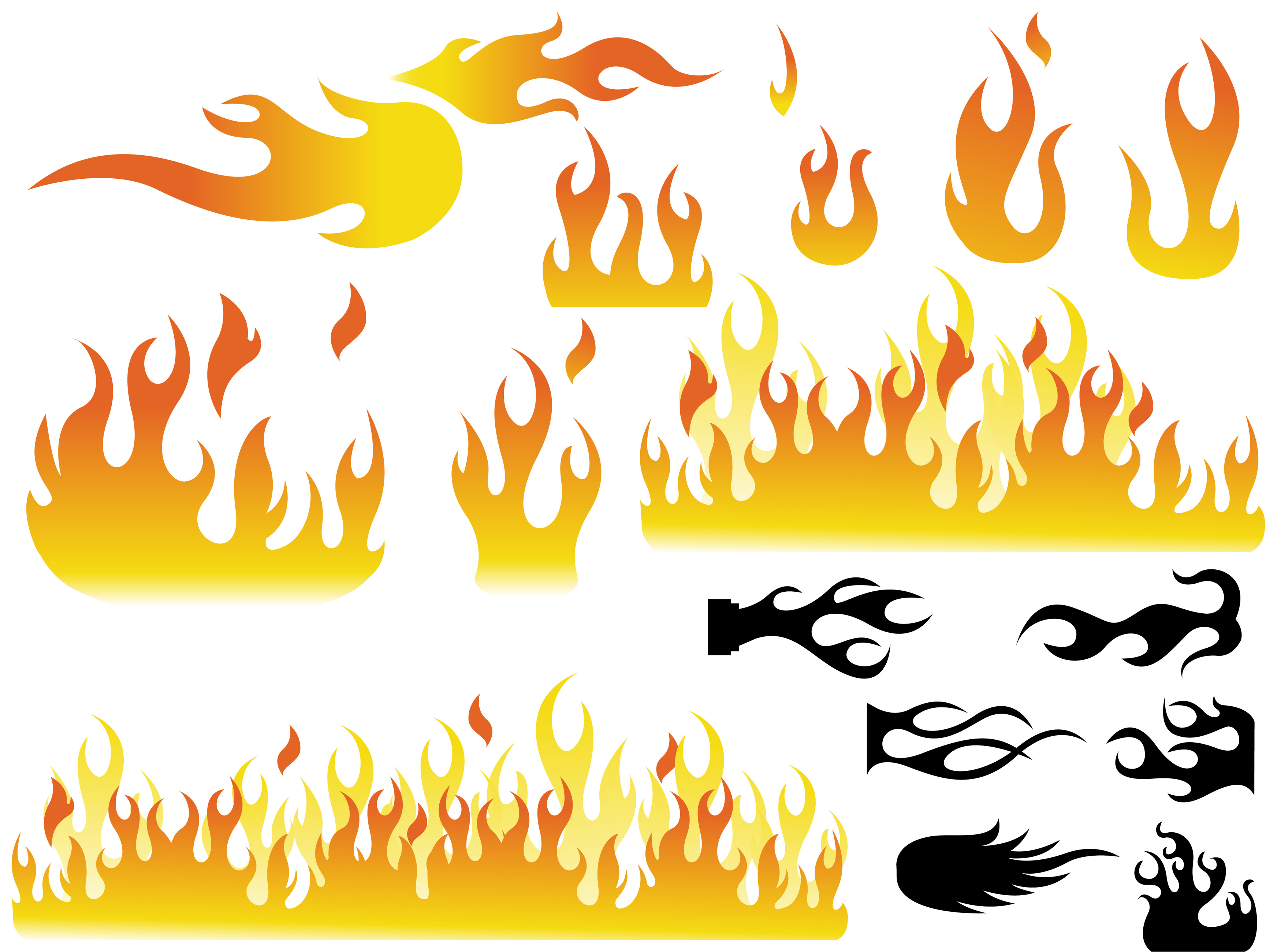 Images For  Cartoon Fire Flames