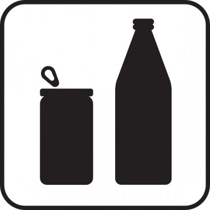 Download Cans Or Bottles White clip art Vector Free