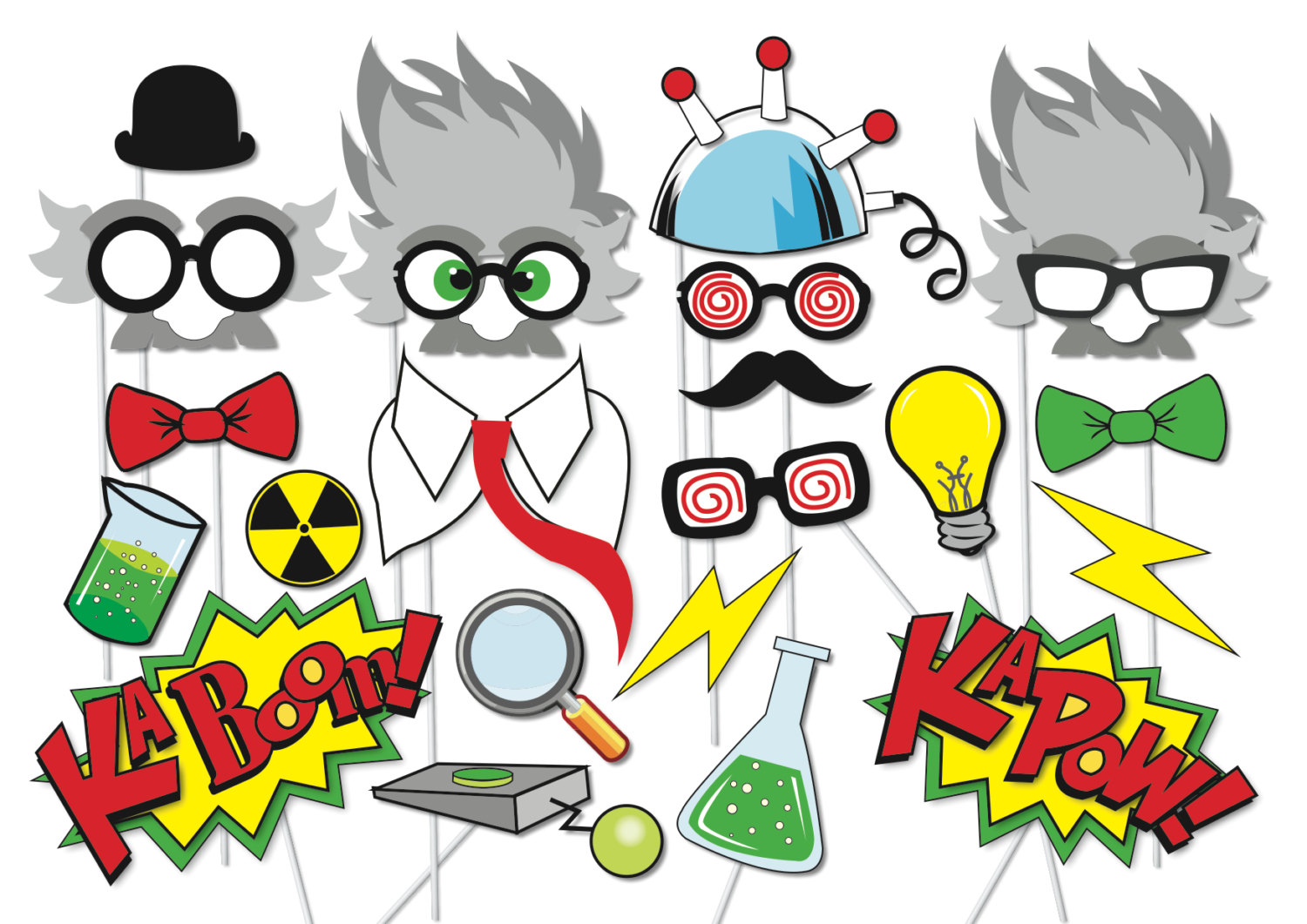 science-photo-booth-props-printable-free-clip-art-library