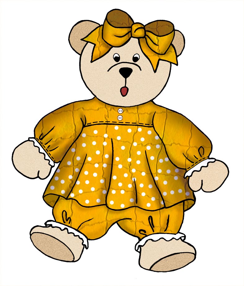 yellow teddy bear clip art - photo #42