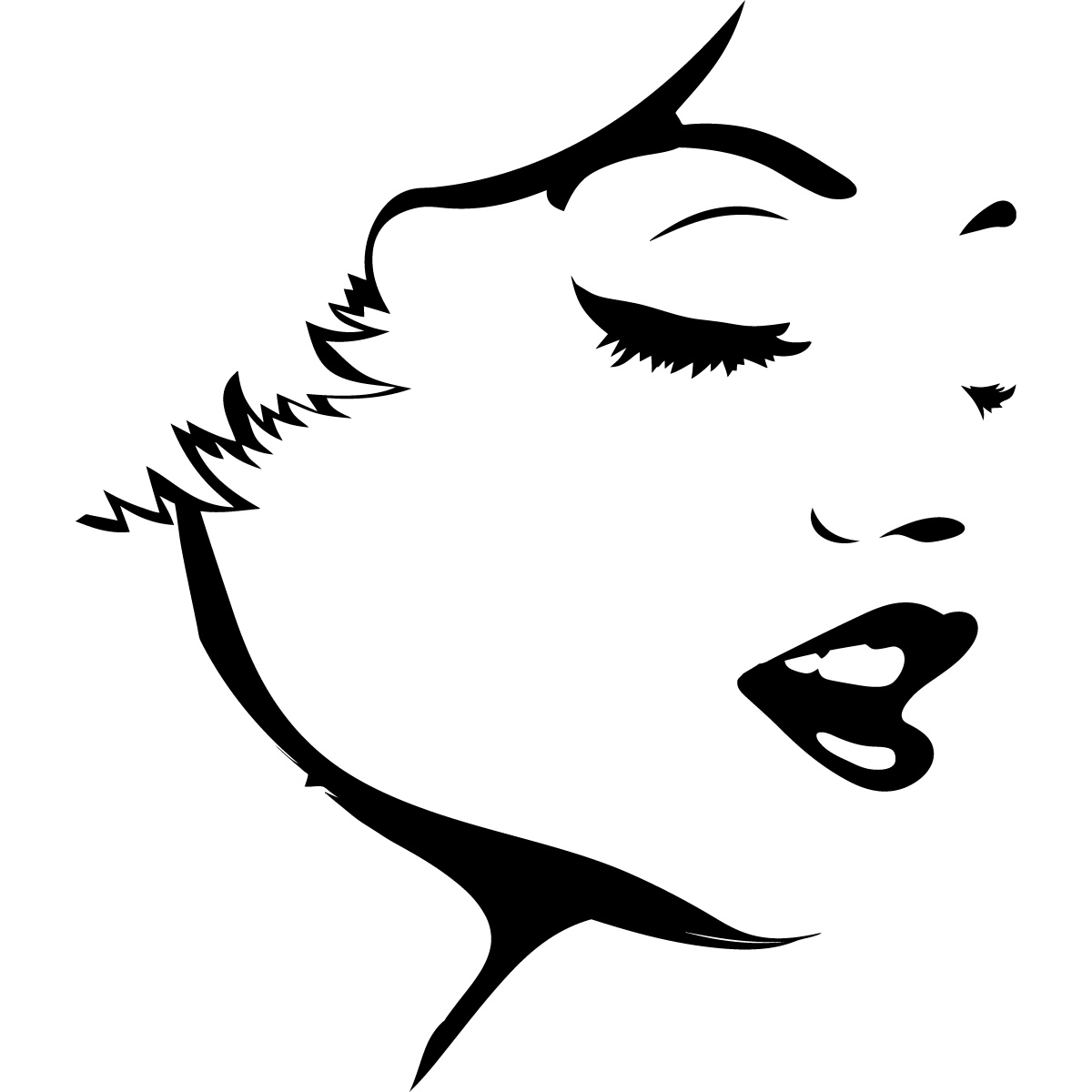 Face Outline - Clipart library