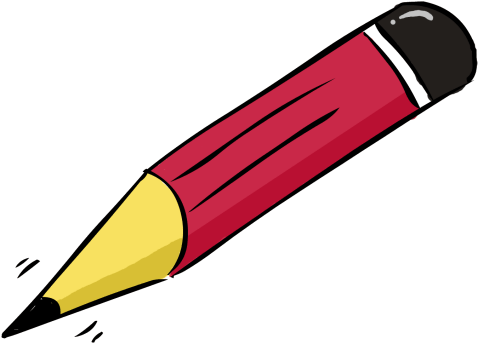 cartoon picture of a pencil - Clip Art Library