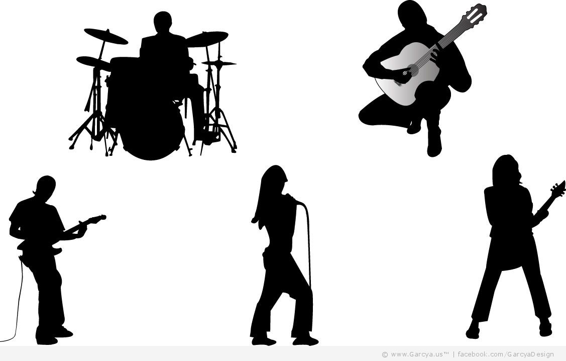 clipart of music bands - photo #25