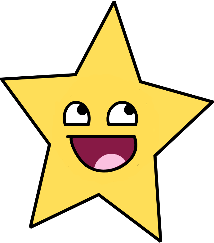 Star Cartoon Png - Clipart library