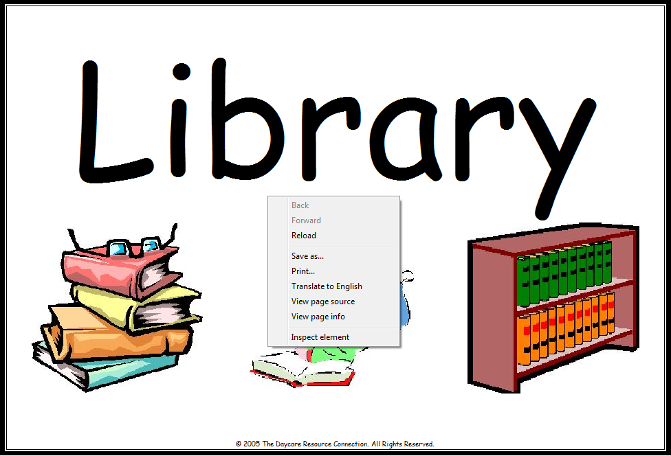 school library clipart free - photo #38