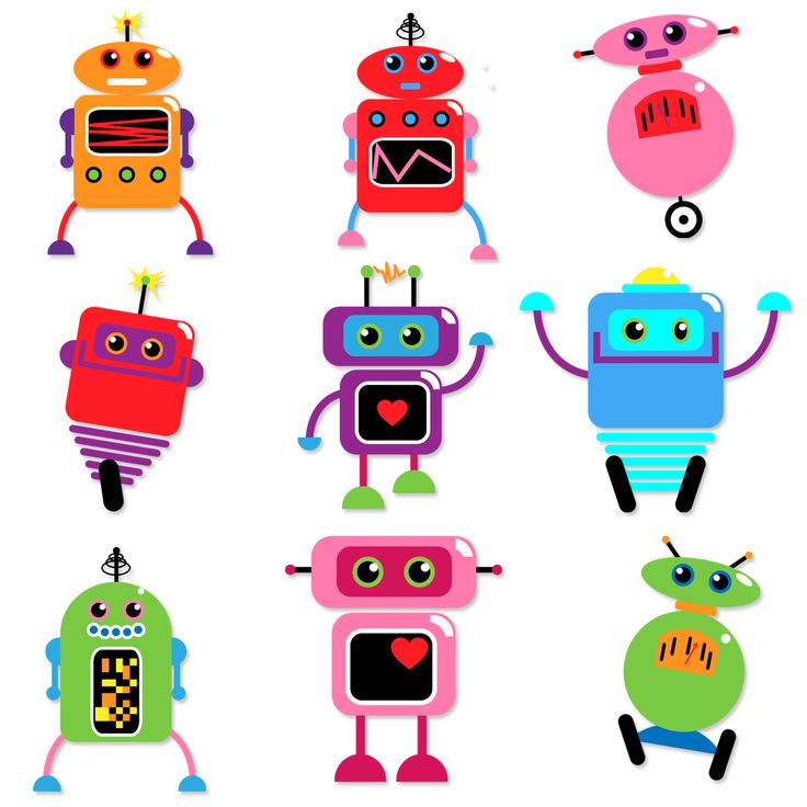 Alliens, monsters  robots on Clipart library | 95 Pins