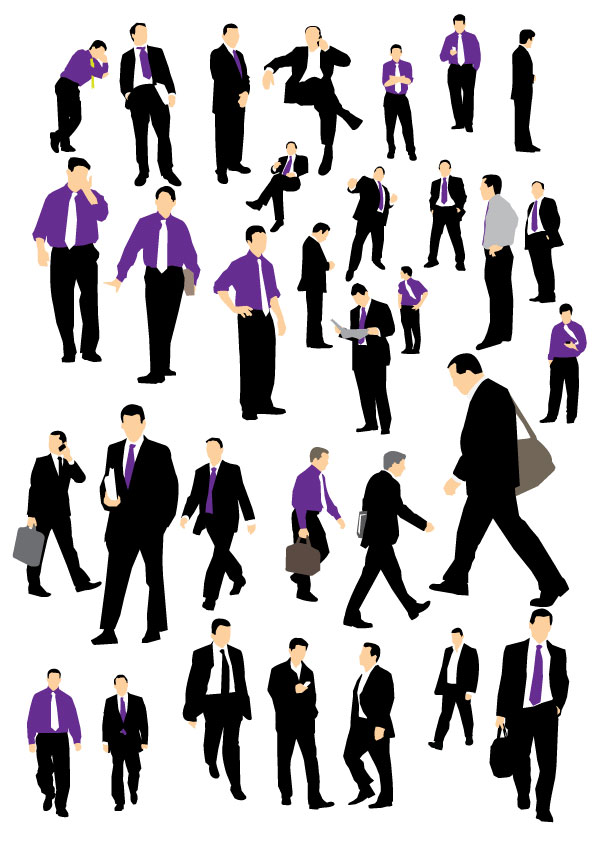 Best of, Free Vector Business People Silhouette Packs - Tuts+ 