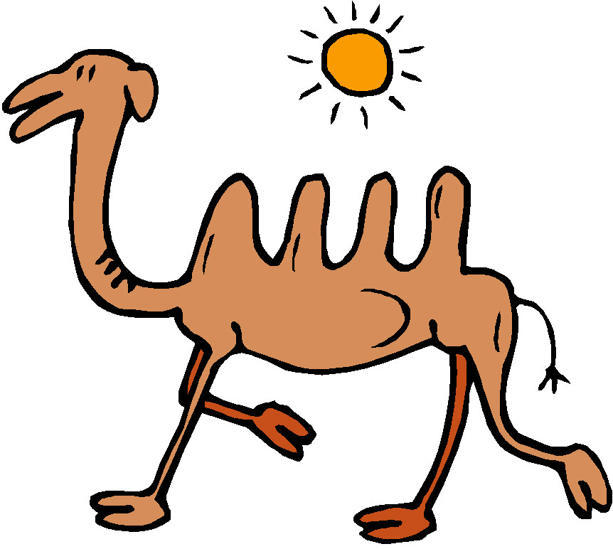 Clip Arts Related To : camel coloring page. view all Cartoon Camel Pictures...