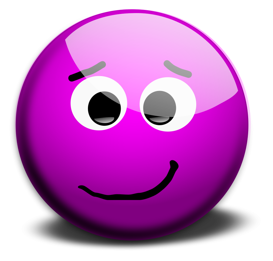 M Face Purple smileys SVG Vector file, vector clip art svg file 