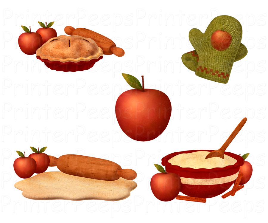 Popular items for baking clipart on Etsy