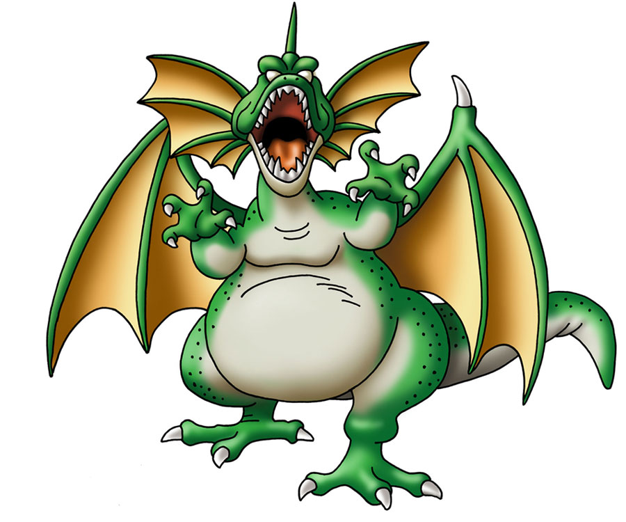Green Dragon (Dragon Quest) - Villains Wiki - villains, bad guys 