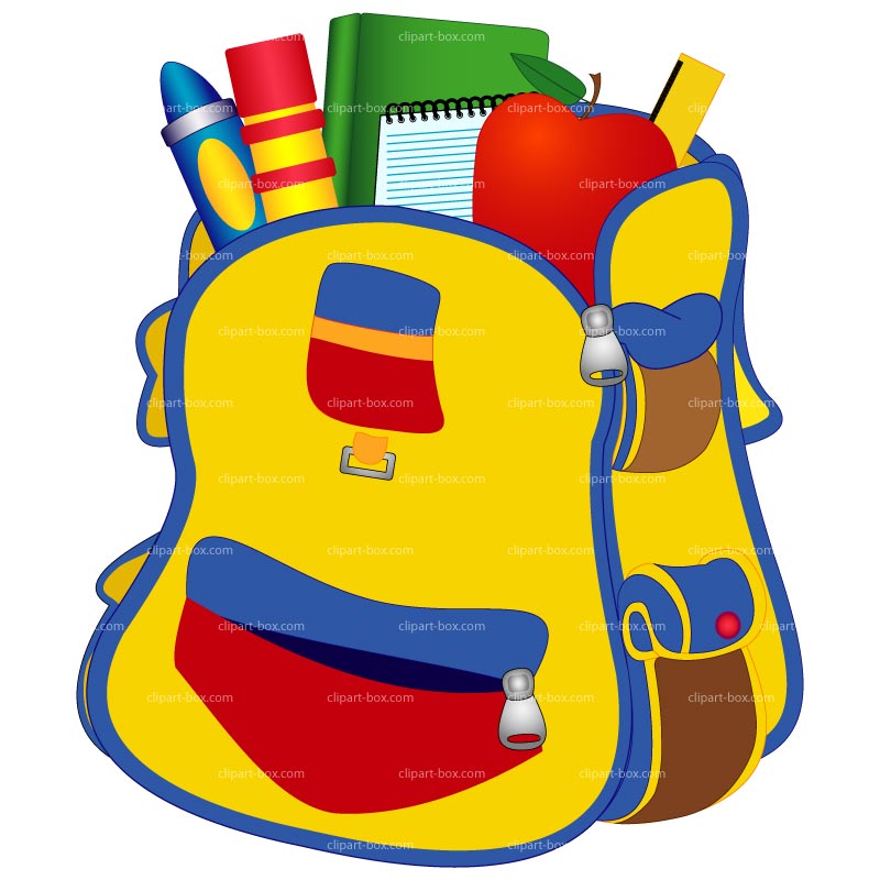 free back to school supplies clipart - photo #22