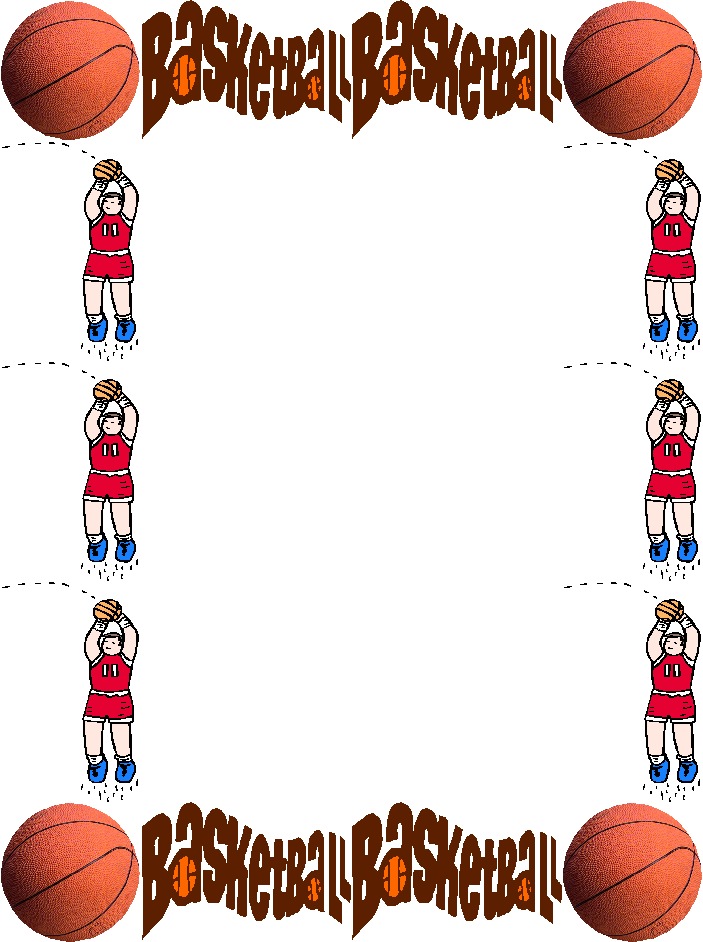 Basketball Border Page Hawaii Dermatology 703x942px Football Picture