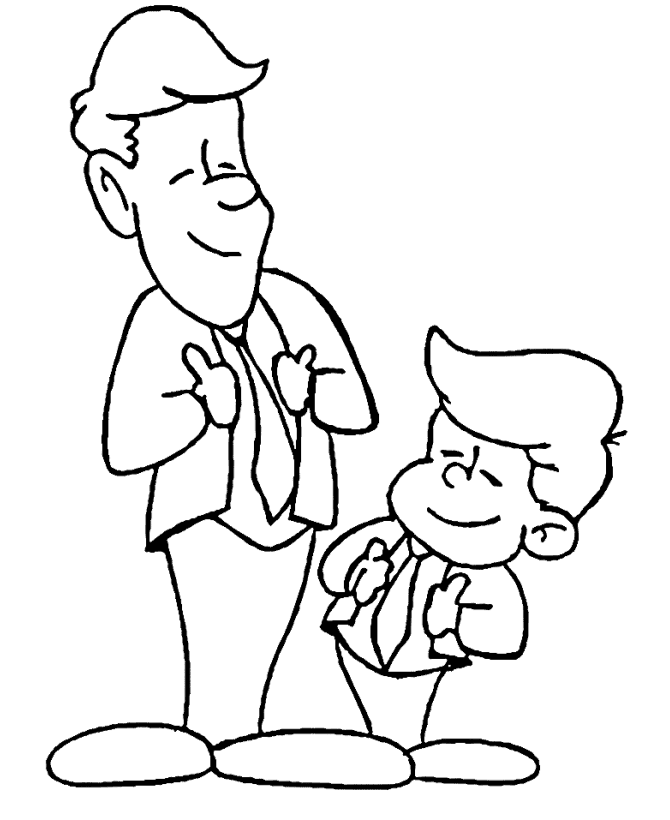 Fathers Day Clip Art Black And White.
