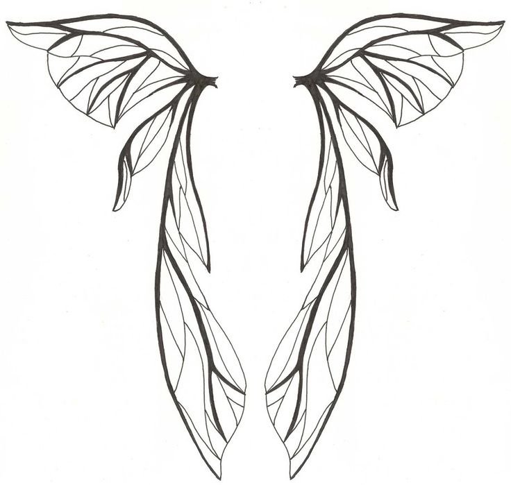 Tribal Wings Clipart