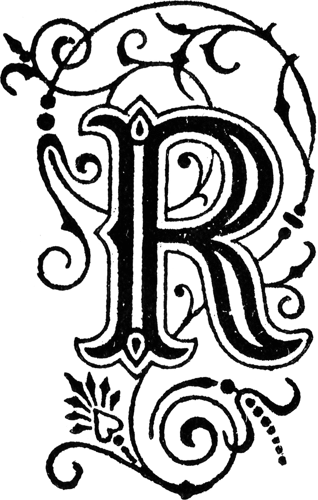 Letter R Images Clip Art Library