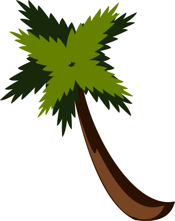 Palm Tree By Steve Clipart, vector clip art online, royalty free 