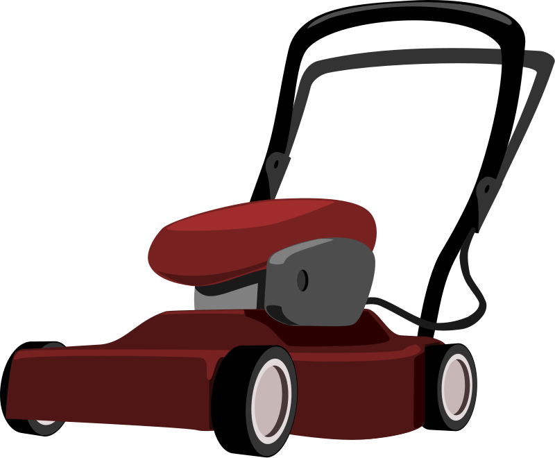 Free to Use  Public Domain Lawn Mower Clip Art