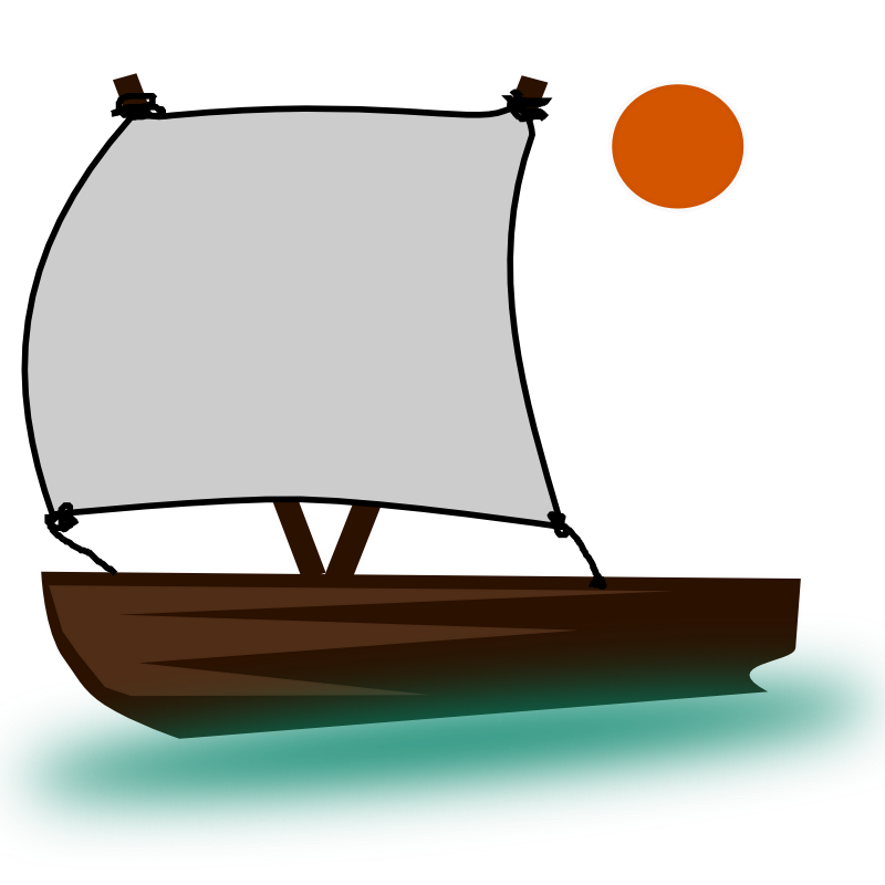 Clipart - pinisi-boat
