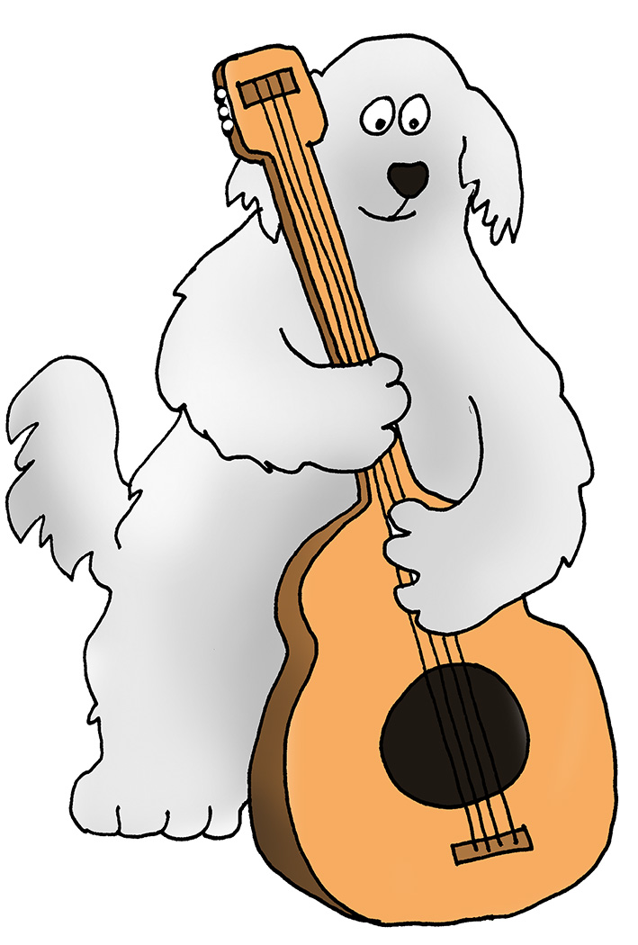 Dog Clip Art - Dog Cartoon Illustrations  Sketches