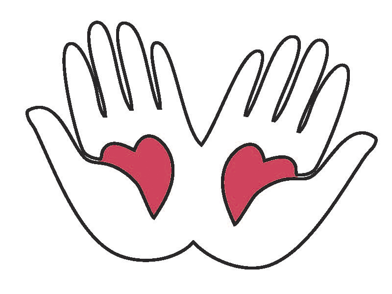 Helping Hands Clipart Black And White | Clipart library - Free 