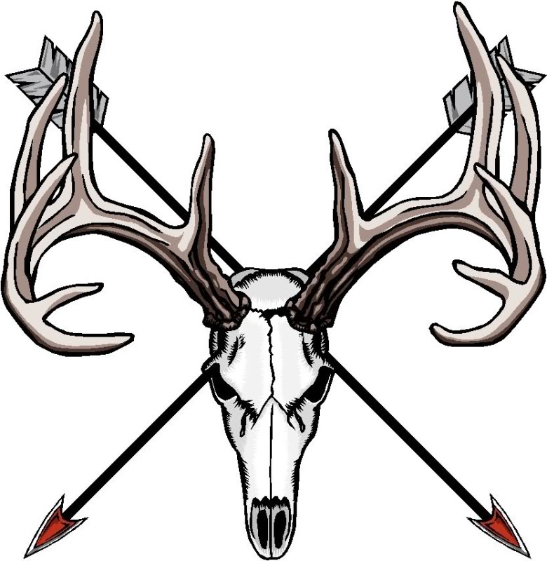 deer skull clip art free - photo #12