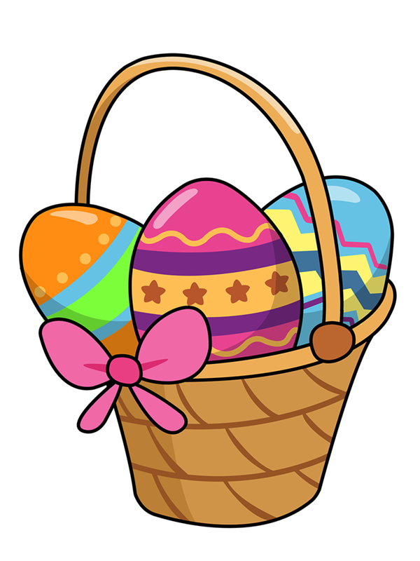 Free to Use  Public Domain Easter Baskets Clip Art
