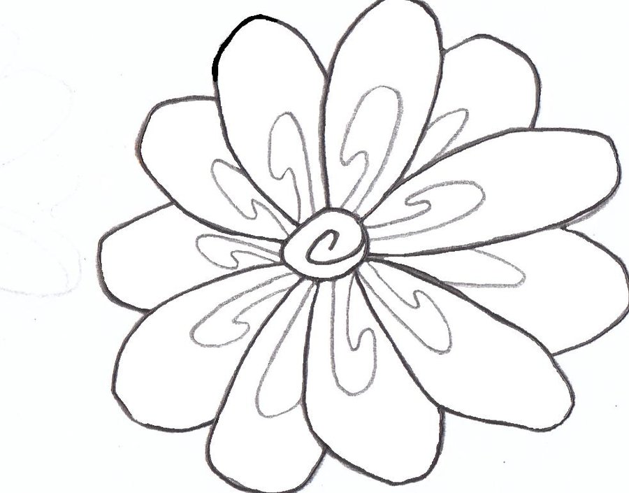 Simple Flower Tattoo By Yua San On DeviantART |