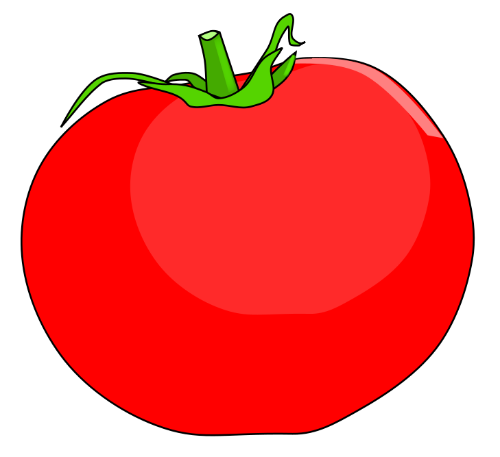 Free Red Tomato Clip Art