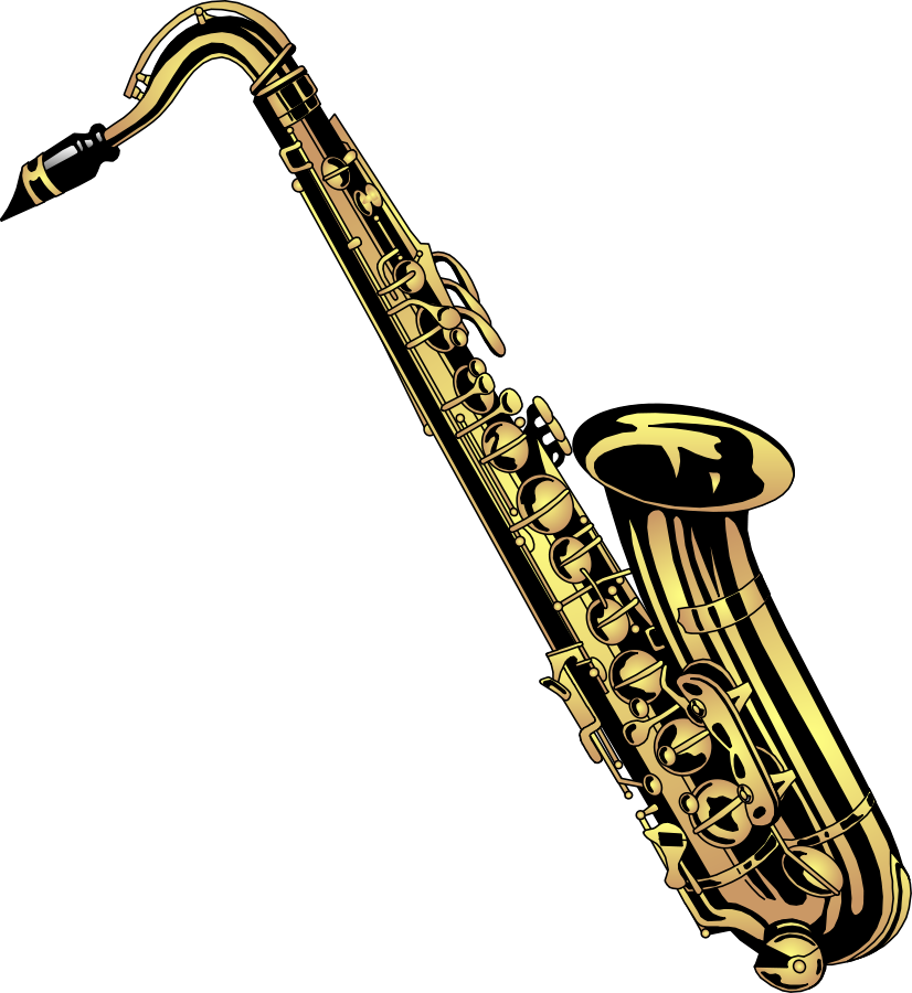 Saxophone 01 SVG Vector file, vector clip art svg file