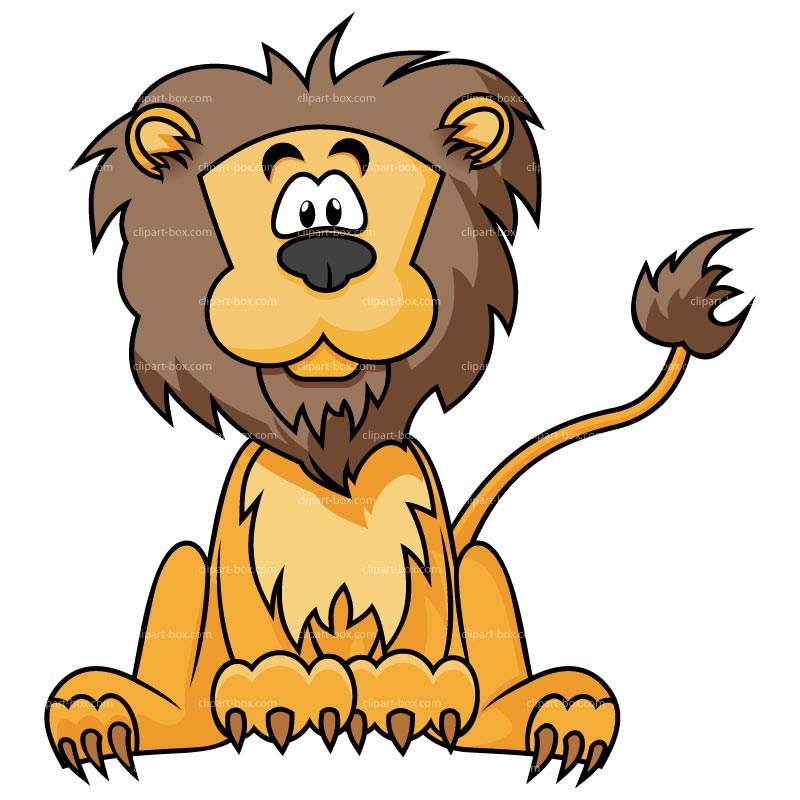 free animated lion clipart - photo #10