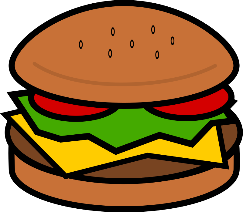 Free to Use  Public Domain Hamburger Clip Art