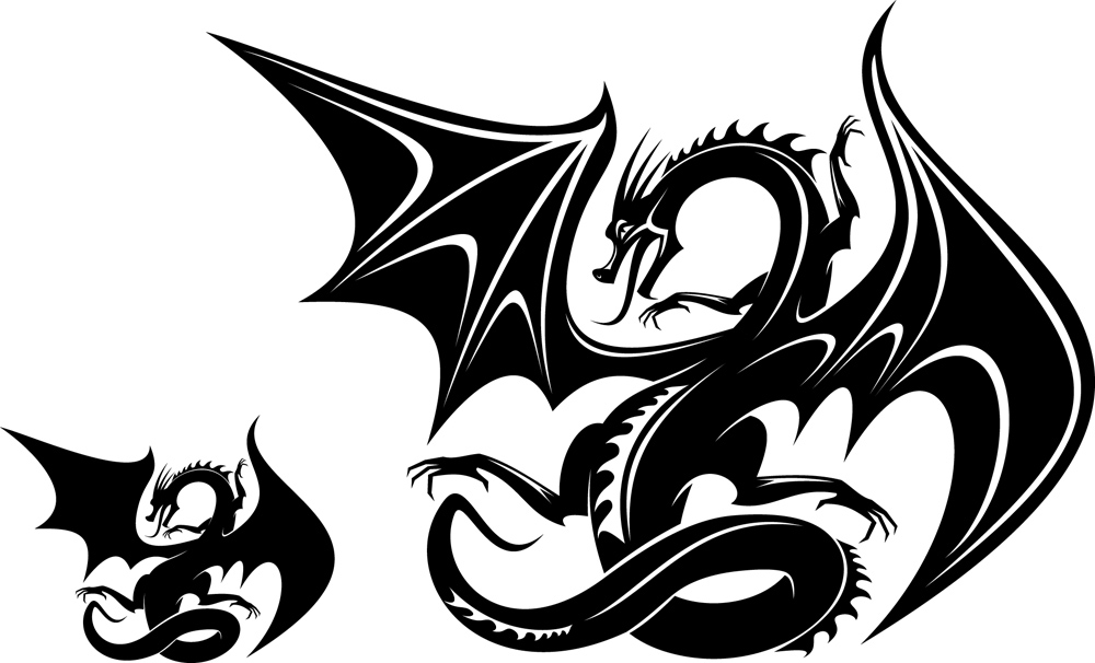 Vector Dragons / Dragons Free Vectors Download 