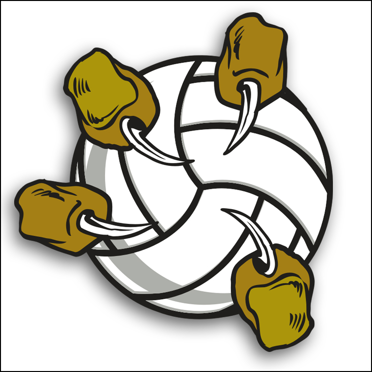 eagle volleyball clipart - photo #16